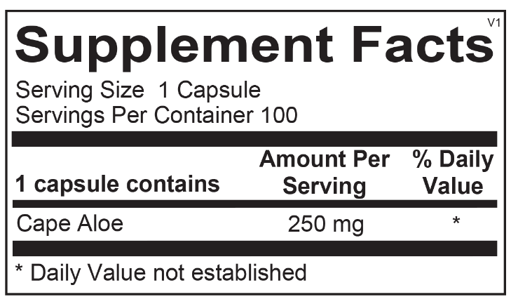 Bowel Support Aloe 250