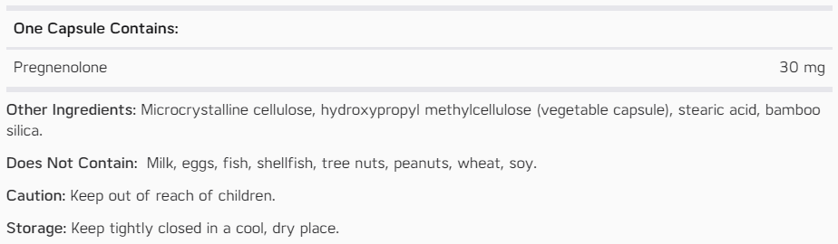 Pregnenolone