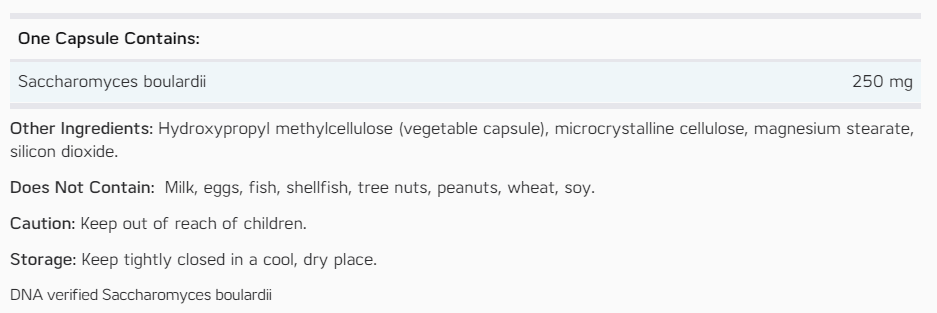 Saccharomyces Boulardii